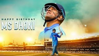 #dhoni 🧊 Happy birthday Cool Captain ❄️🥶||WhatsApp status 💫M S D BOSS ❤️
