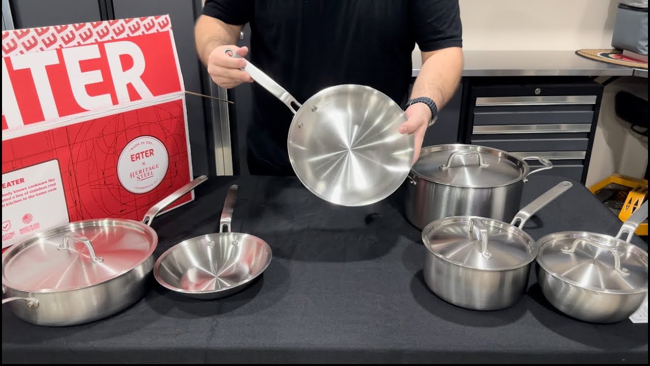 Heritage Steel Unboxing ~ 10 Piece Cookware Set ~ Made in the USA ...