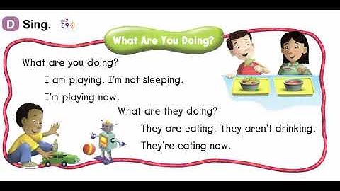 EUP2 Unit 5; Song What are you doing