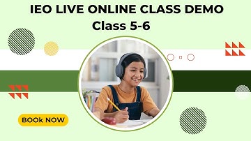 IEO Online Live classes on SOF Olympiad Trainer for solving and understanding previous year papers.