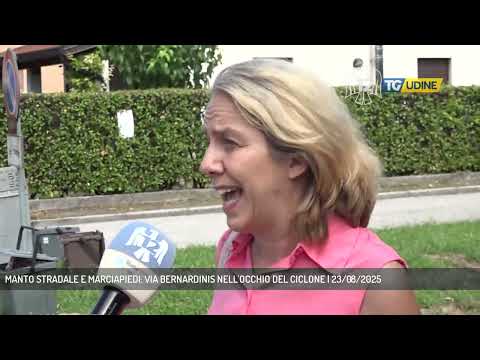 MANTO STRADALE E MARCIAPIEDI: VIA BERNARDINIS NELL'OCCHIO DEL CICLONE | 23/08/2025