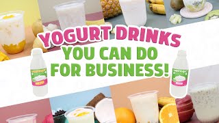 How to make Yogurt Fruit Drinks For Business | Probiotics Drinks for Negosyo