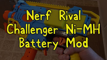 Nerf Rival Challenger Ni-MH Battery Mod
