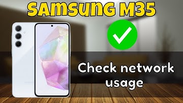 How to Check network usage Samsung Galaxy M35 | Wifi / Data usage {SM-M356B}
