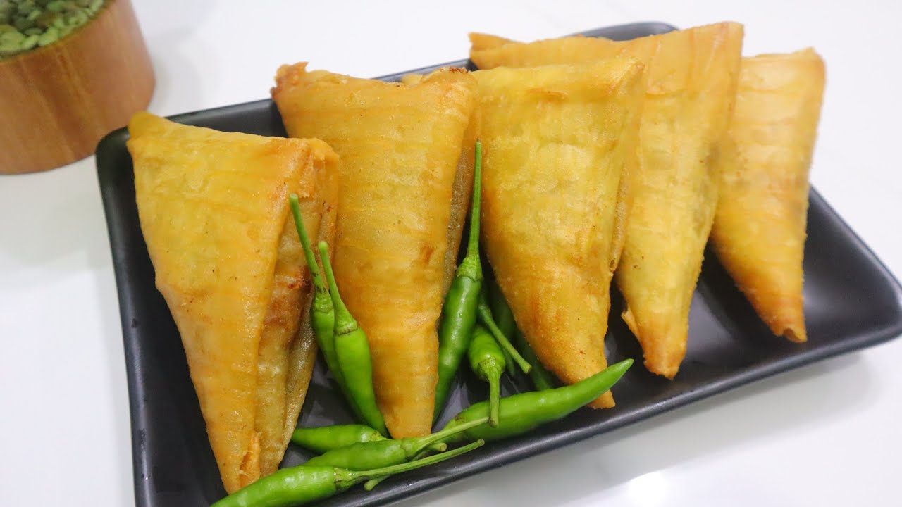 RESEP SAMOSA ISI AYAM KENTANG