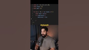 How to remove duplicates from JavaScript array ?  #codersgyan #coding
