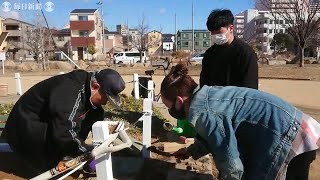 阪神大震災　追悼、継承　10代2人も名乗り