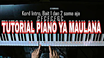 CUY! Tutorial Piano Ya Maulana-Sabyan Gambus by Adi
