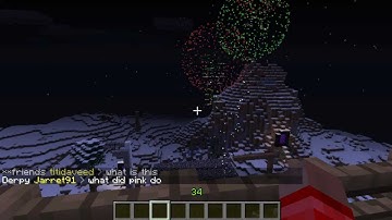 Minecraft 1.4.6/1.5: Fully Automatic Firework Show [HD]