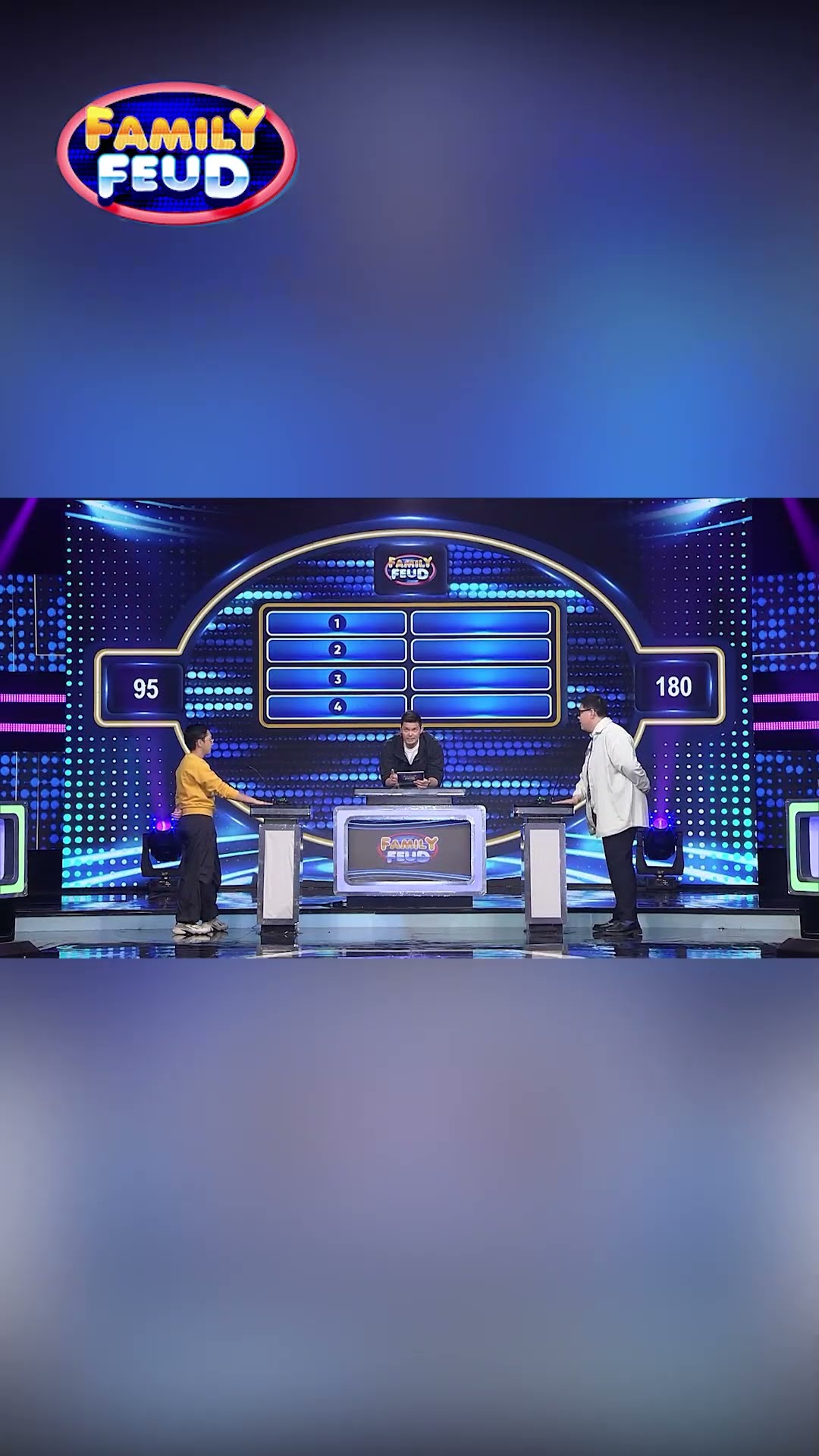 He’s got confidence, baby! #shorts | Family Feud