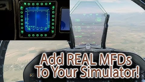 How To Add Real MFDs To Your Simulator DCS MSFS