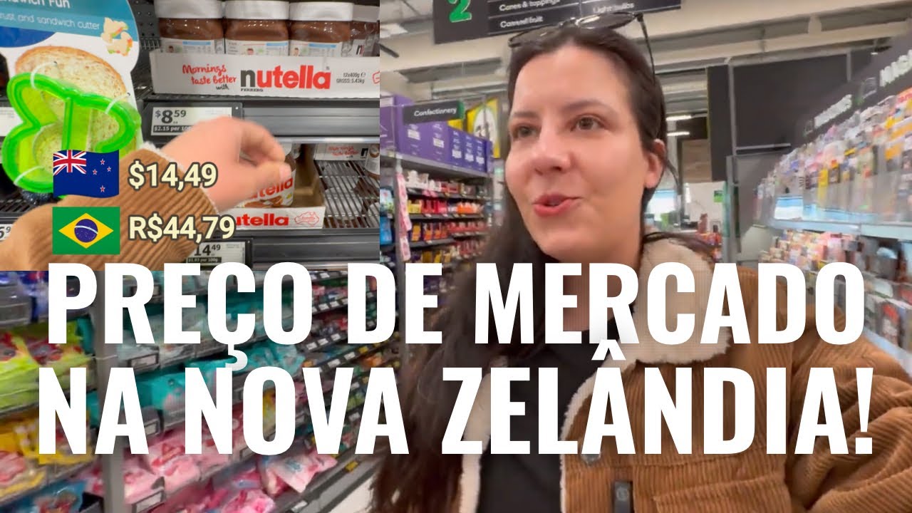 QUANTO CUSTA FAZER COMPRAS NA NOVA ZELÂNDIA (2025)