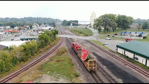 Watch the world's largest watermelon take a train ride