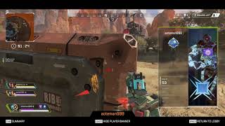 Apex Legends cheater using aimbot just to win.