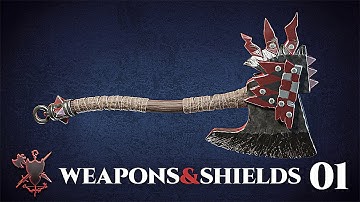 Weapons & Shields / 01 - Blender 2.81