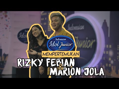 Indonesian Idol Junior mempertemukan Rizky Febian & Marion Jola