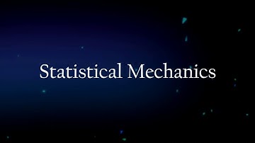 Statistical Mechanics | Phase transitions and Mean field Theory