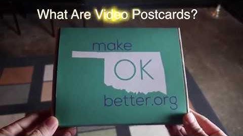 What Are Video Postcards? Ask Comtech 405-843-3185