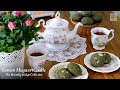 VLOG Chewy Korean Mugwort Cookies Recipe 쑥 쿠키 | The Brambly Hedge Collection!