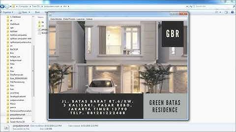 Demo Program Skripsi UNINDRA || Aplikasi Penjualan Perumahan