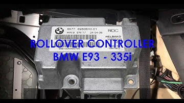 BMW 335i E93 - ROLLOVER CONTROLLER (ROC)