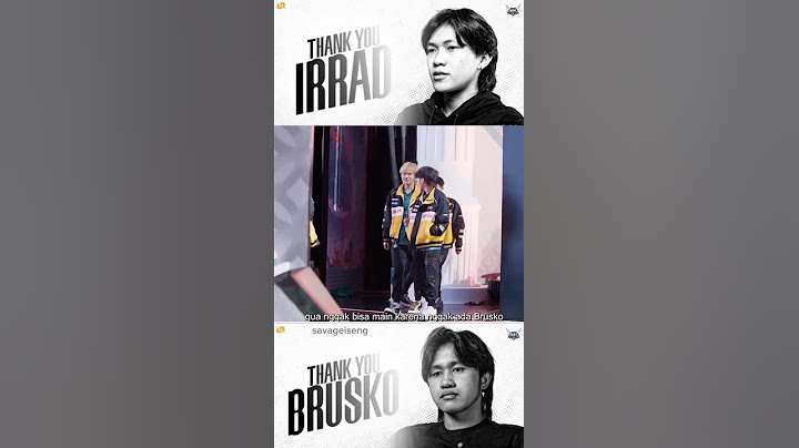 Alasan Irrad keluar dari tim RRQ || the real best friend#farewell#irrad#rrqhoshi