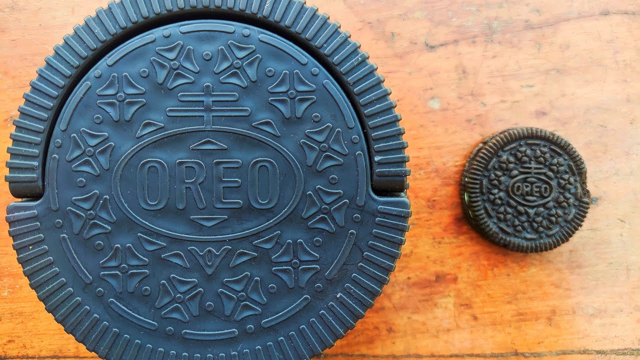 Oreo Raksasa 4k Asmr oreo raksasa toples oreo original play with oreo 220ml gratis ...