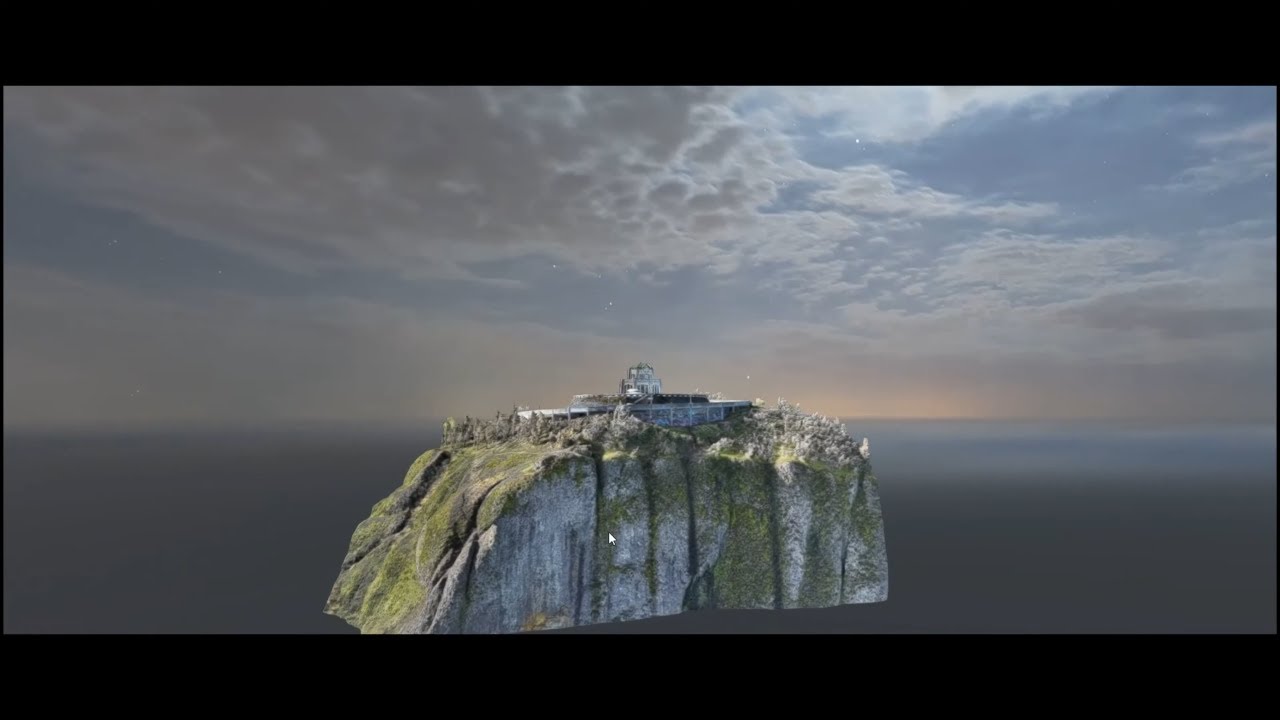 3D Digital Twin Vista House Columbia River Gorge