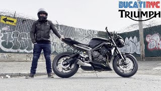 Riding Bikes | 2022 Triumph Street Triple RS | MONSTER KILLER?! v1829 screenshot 4