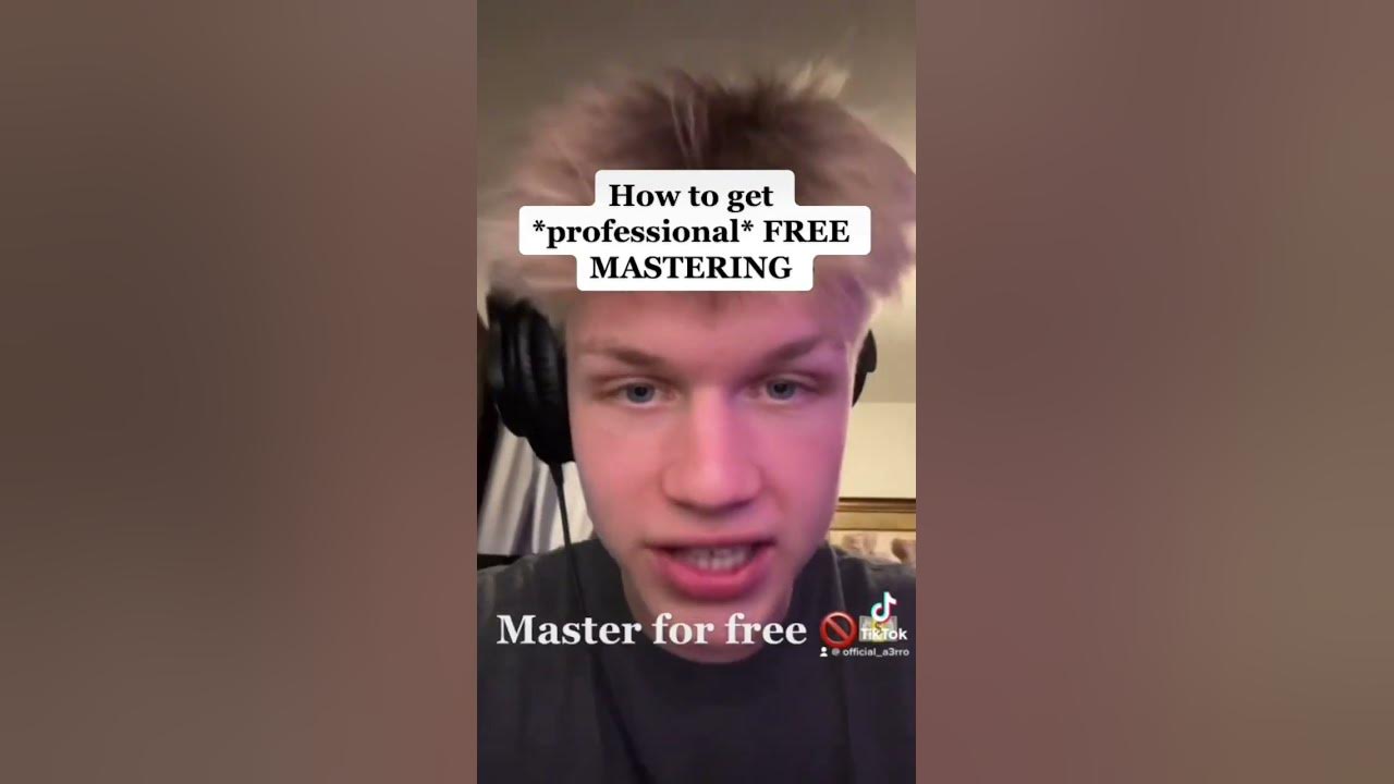FREE MASTERING *professional*￼ #musician #music #mastering #juicewrld #thekidlaroi #rap #mixing