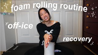 off-ice training ⛸️: a guide to foam rolling as a figure skater