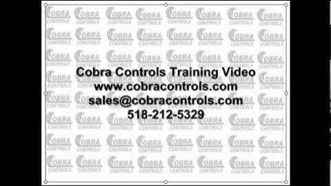 How to Add, Edit and Delete Users - Cobra Controls Video Training Series