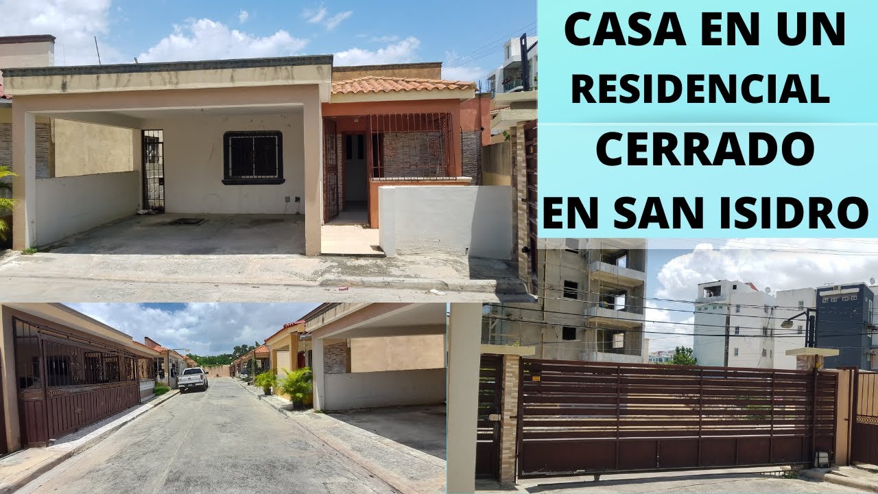 Venta de Casa en San Isidro Santo Domingo Este en un Residencial