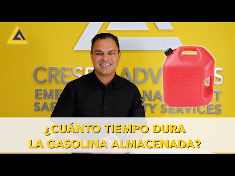 CUANTO DURA LA GASOLINA ALMACENADA