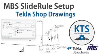 KTS - MBS Style Shop Drawings in Tekla