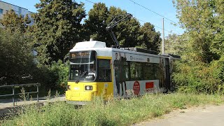 Full ride on tram route M4 - Berlin, 27.09.2023