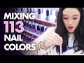 Mixing Every Nail Polish From Ulta Together ... What Color Does It Make?! Fiona Frills