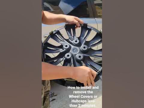 How to install and remove the Wheel Covers or Hubcaps less than 2