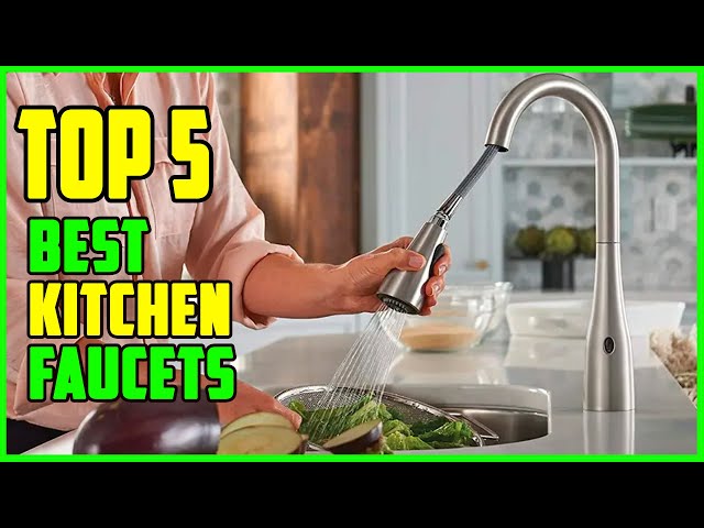 TOP 5: Best Kitchen Faucets 2023 | Top Kitchen Faucets With Touch Technology class=