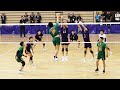 【2024天皇杯近畿】代表決定戦　天理大vsきんでん 第２セット＜男子バレーボール＞