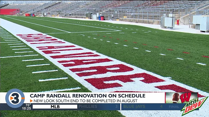 As completion nears, Badgers give tour of progress...