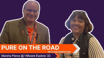 Pure on the Road | VMware Explore 2022 | Marsha Pierce | Microsoft SQL 2022 | Stretch Cluster ....