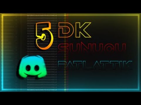 DİSCORD SUNUCUSU PATLATTIK *discord çöktü*