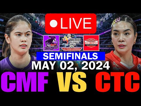 CHOCO MUCHO VS. CHERY TIGGO 🔴LIVE NOW SEMIFINALS - MAY 02, 2024 | PVL ALL FILIPINO CONFERENCE 2024