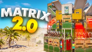 The MATRIX. Mini CORE - CHINA WALL - CHEAP BUILD Duo Base Design Rust 2025