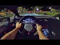 2021 Lamborghini Huracan STO POV Night Drive (3D Audio)(ASMR)
