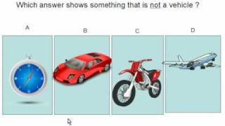 CogAT test samples for first grade entrance exam. Part 5