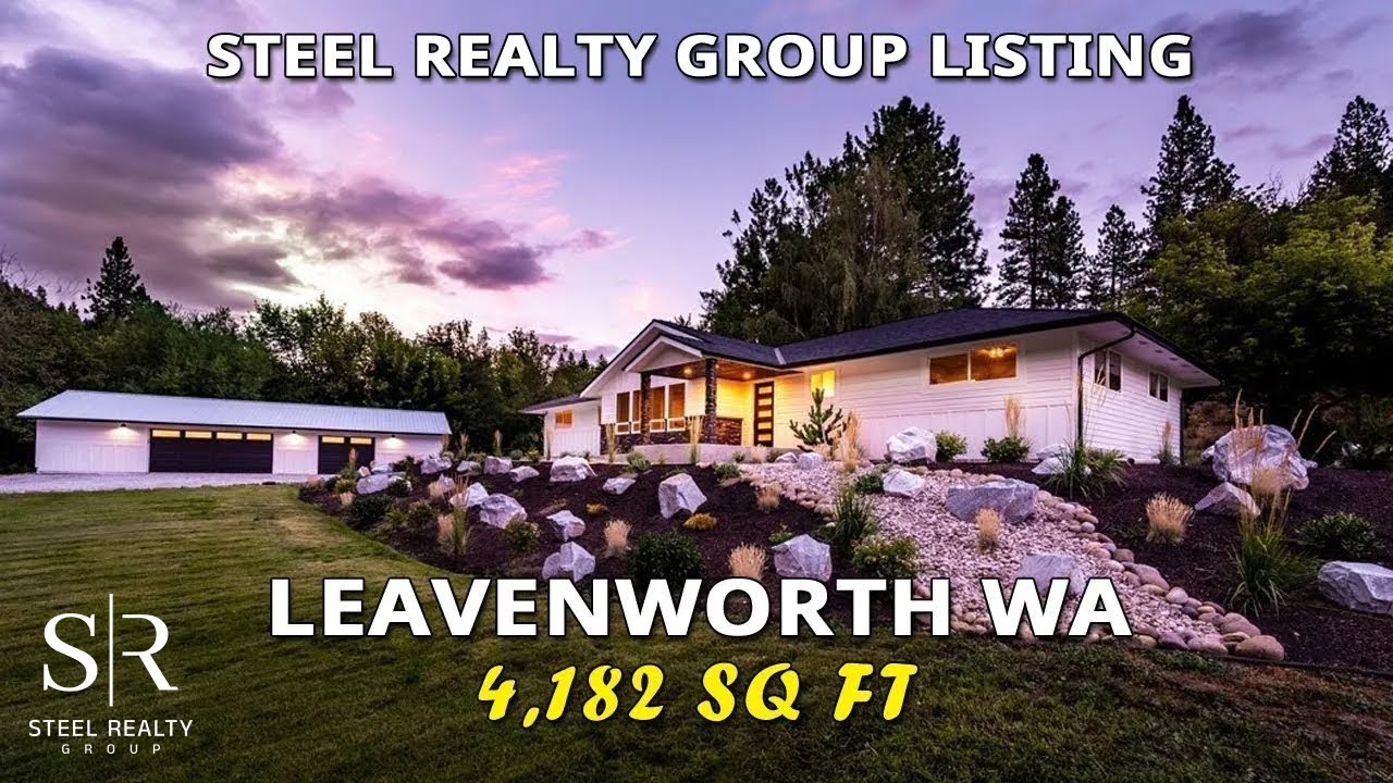 Inside a 4,182 Sq Ft Luxury House in Leavenworth WA Leavenworth Home