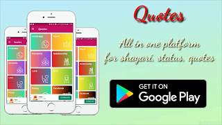 Quotes - Best Status, Shayari, Quotes Platform | App By Friendvilla Team | 2020 screenshot 4