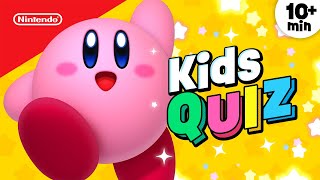 Kirby Quiz for Kids! ✅ What Score Will You Get? | @playnintendo